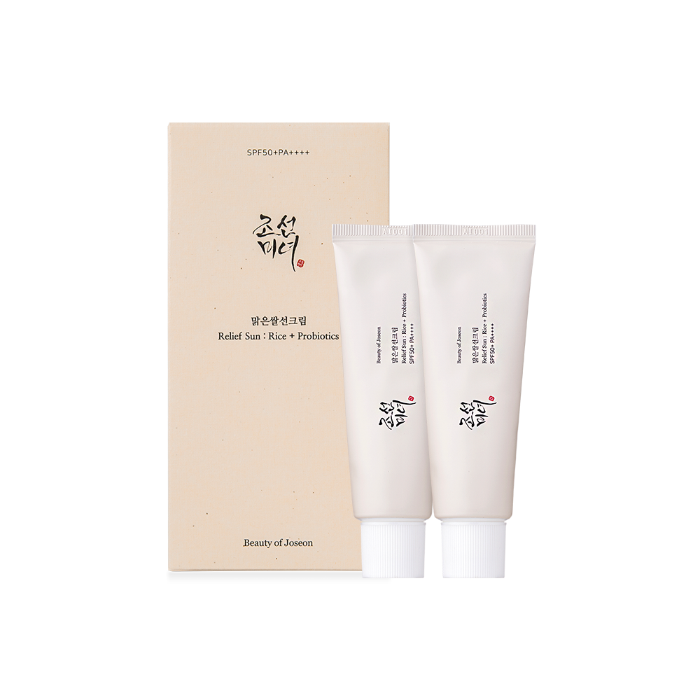 Beauty of Joseon Relief Sun: Rice + Probiotics SPF50+ Double Pack 50ml x 2