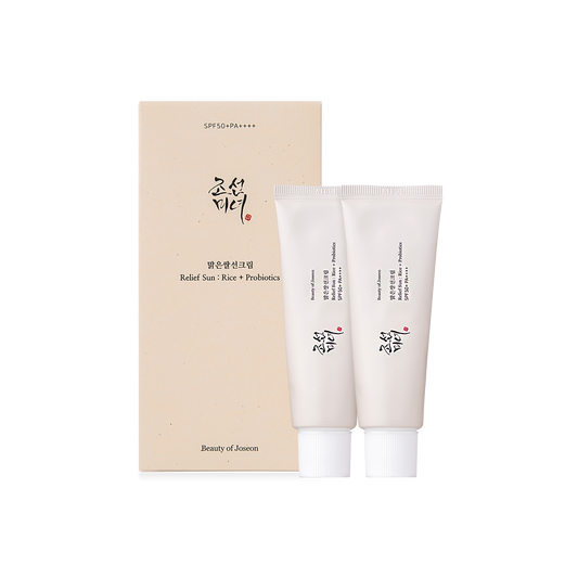 Beauty of Joseon Relief Sun: Rice + Probiotics SPF50+ Double Pack 50ml x 2