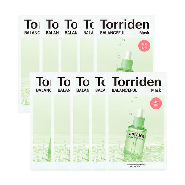 Torriden Balanceful Cica Mask Sheet (10 Sheets)